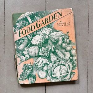 1942 The Food Garden Vegetables Veggie Illustrations Gardening Gardencore Crops